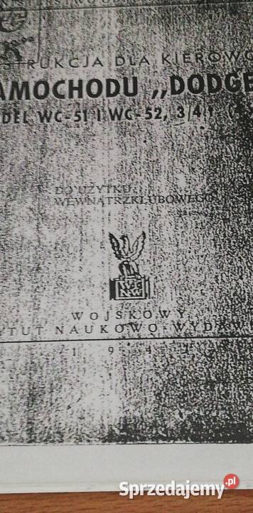 Dodge w 51 instrukcja