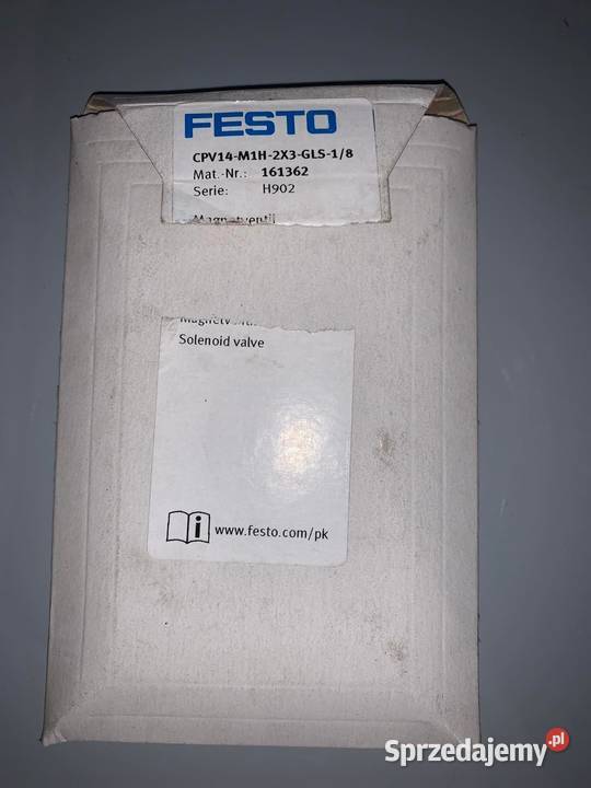 Elektrozawór CPV14M1H2X3GLS18 161362 Festo Warszawa