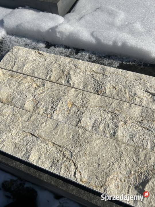 PŁYTKI KAMIENNE Kamień Naturalny Italia Kremowe Piaseczno