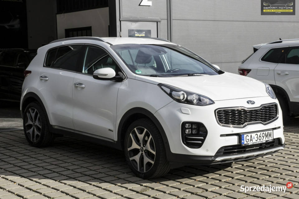 Kia Sportage GT line Ledy Kamera AWD Skóry 1591cm3 Dębogórze