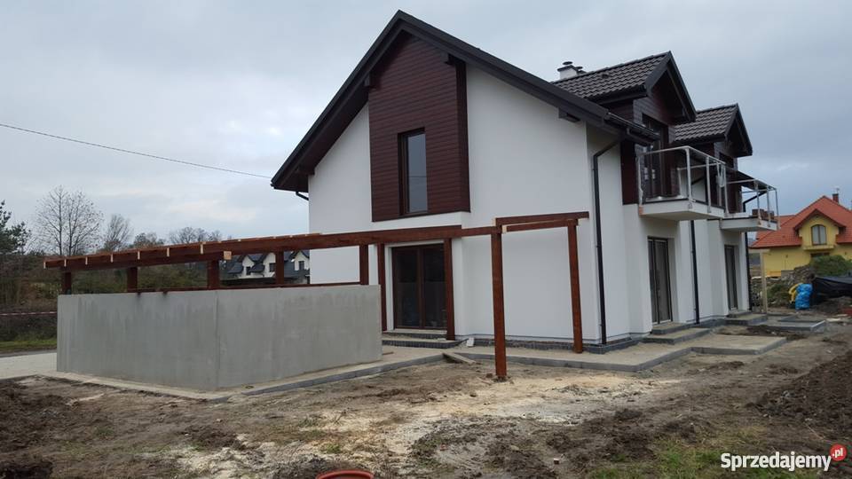 Dom w Zabudowie Bliźniaczej Brzezie Gm Zabierzów