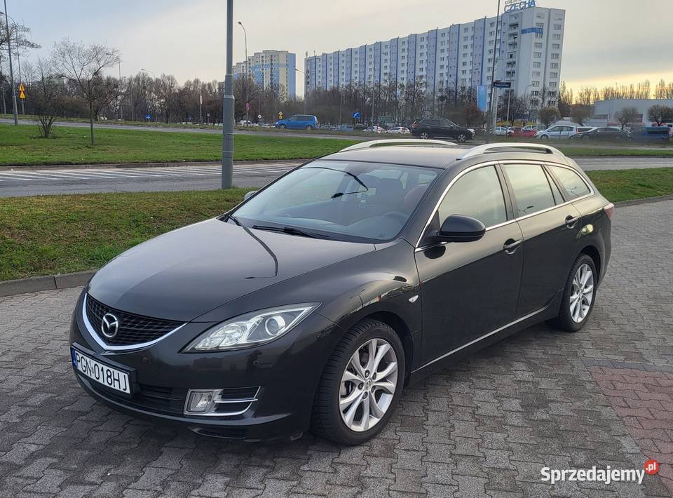 Mazda 6 GH 18 benzyna 120 zadbana światła przeciwmgielne wielkopolskie Poznań