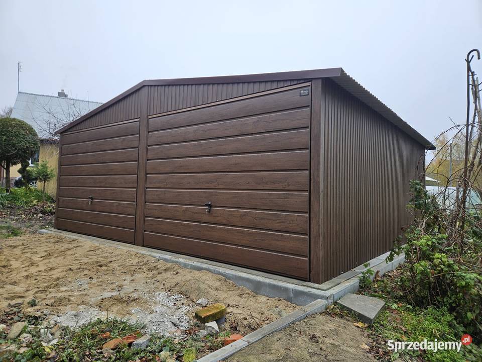 6x6 Garaze Blaszane Garaż Blaszany Blaszak 36m2 Gdańsk