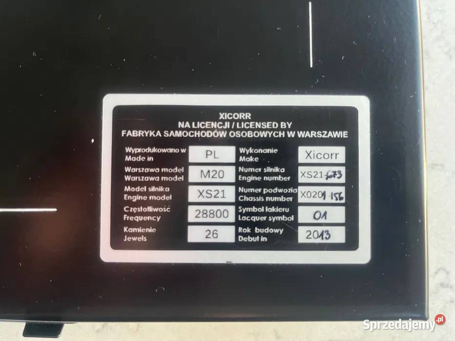 Zegarek Xicorr nowy dolnośląskie Chrząstawa Wielka