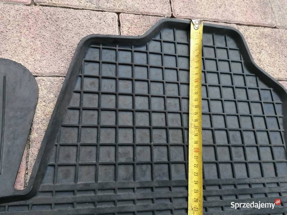 Oryginalne gumowe dywaniki rubber focus fiat Skwierzyna