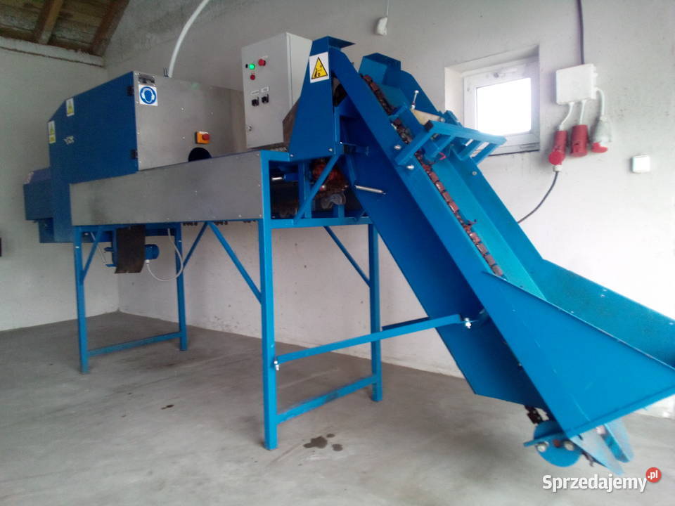 Maszyna do obierania cebuli na biało