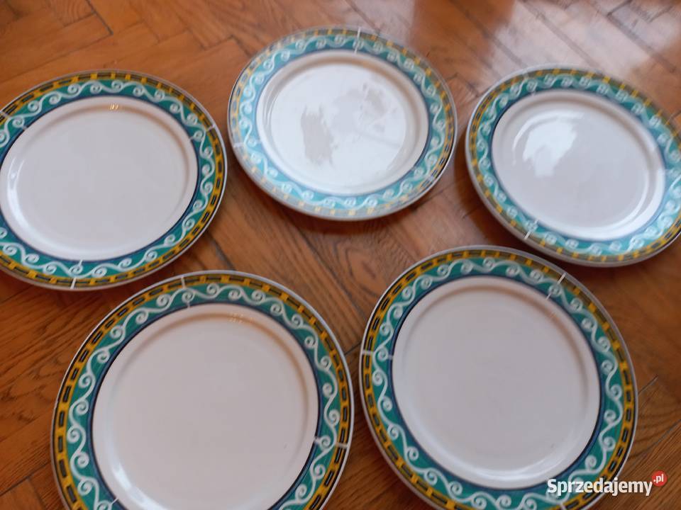 Zabytkowe talerze Chińskie Fine Porcelain Piastów