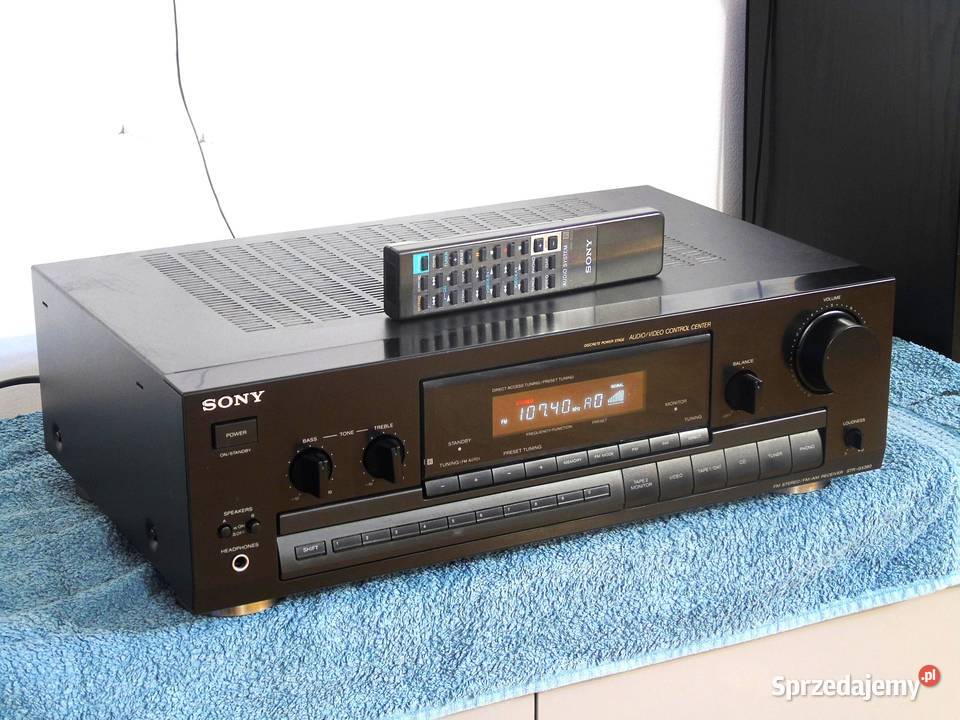 Amplituner Sony STRGX 390 pilot mocny i sprawny