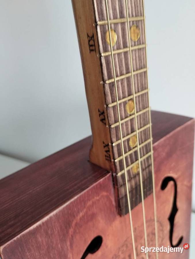 Gitara Cigar Box Guitar CBG elektroakustyczna Zielona Góra