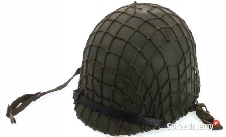 oryg HEŁM M1 US Army II WOJNA stalowy wewnętrzny Warszawa