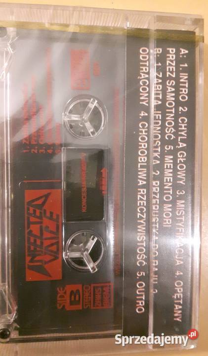 INFECTED VOICE Memento Mori 1993 kaseta magnet Kultura i Rozrywka Lutomiersk