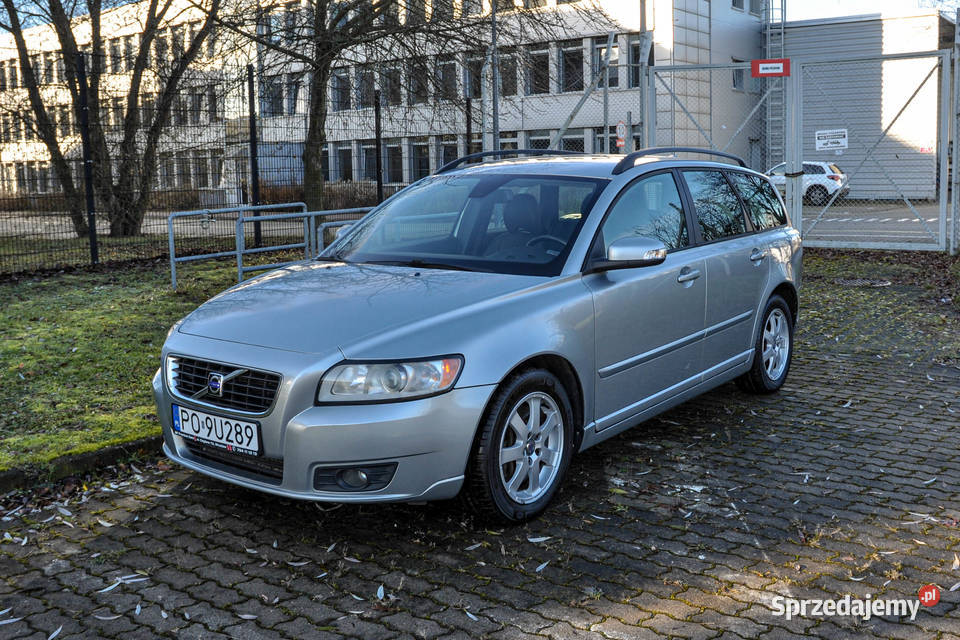 Volvo V50 20D Automat Skóry Bezwypadkowy Rok produkcji 2008 V50 Wrocław