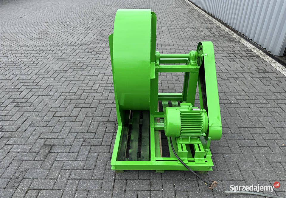Wentylator TYWENT do odciągu trocin wyciąg 75kW Sierakowska Huta