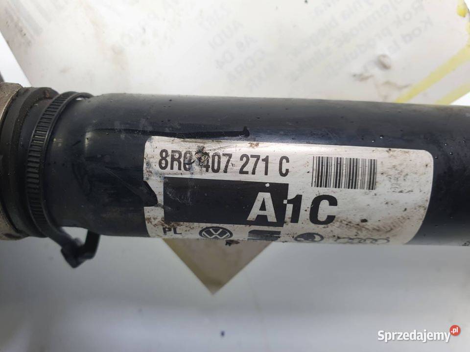 PÓŁOŚ PRAWA PRZÓD AUDI A8 D4 8R0407271C osobowe Lipno sprzedam