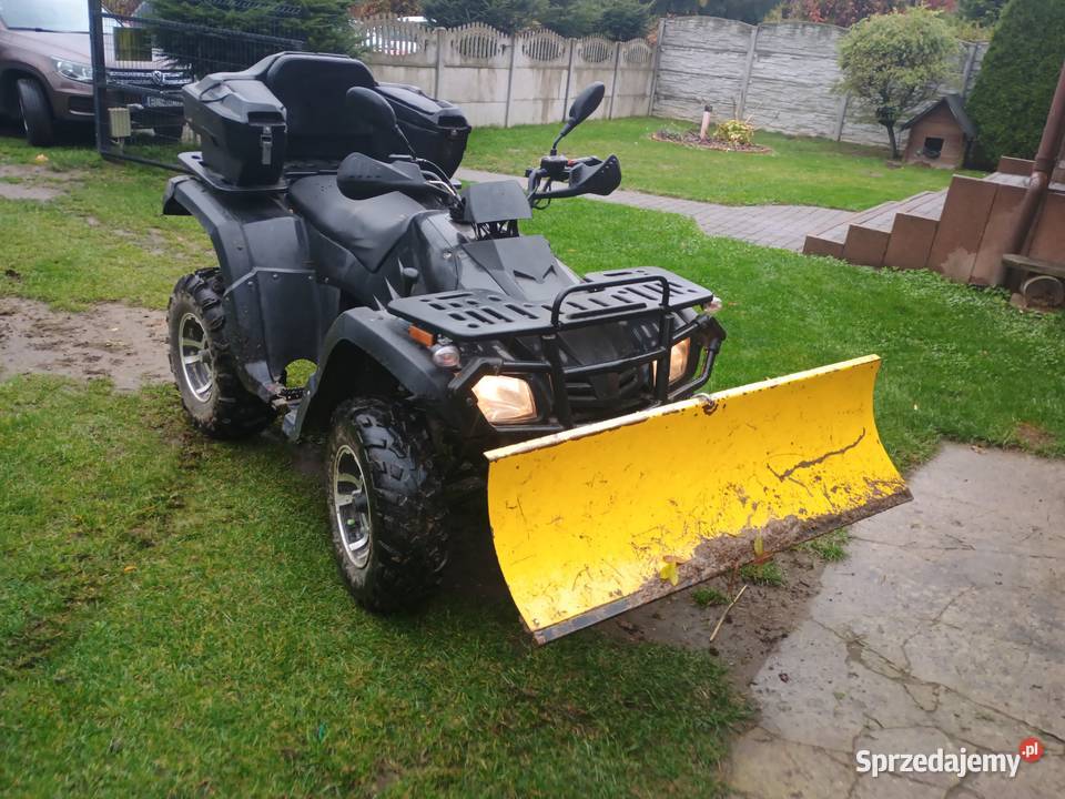 Quad Benyco 300 4x4 bez prawa rejestracji pług Brzeziny sprzedam