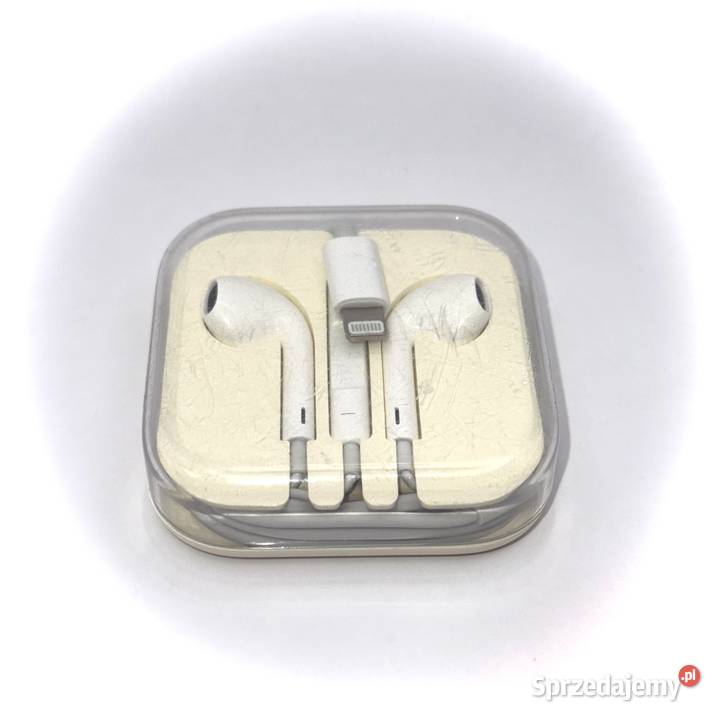Słuchawki Apple EarPods Lightning mazowieckie Warszawa