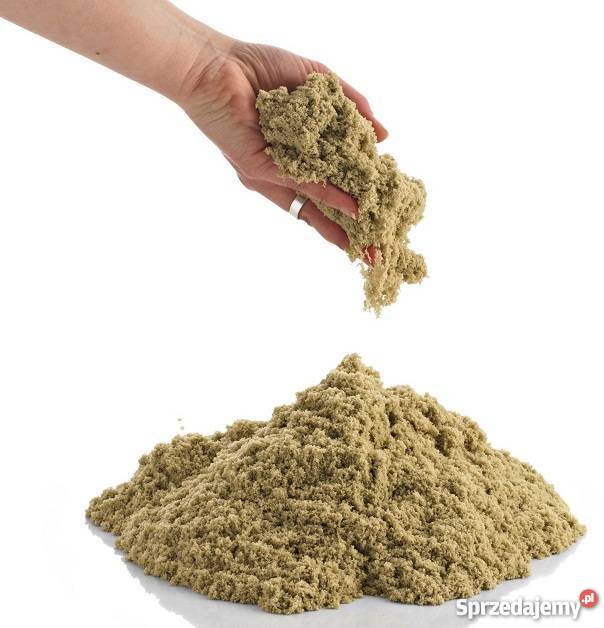 Zestaw Piasek Piaskolina 500g Foremki Dinozaury CE  Mogilany
