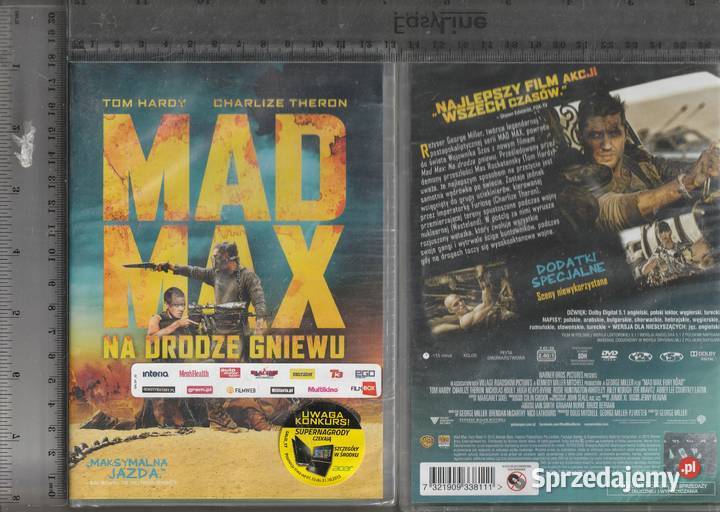 Mad na drodze gniewu Tom Hardy DVD Pruszków
