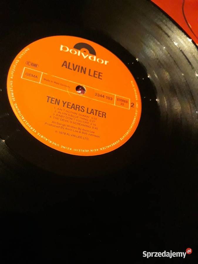 TEN YEARS AFTER Rocket Full 1978 Polydor płyta winylowa podkarpackie Rzeszów