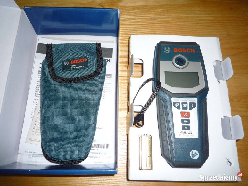 wykrywacz przewodów BOSCH GMS 120 profesional Chmiel sprzedam
