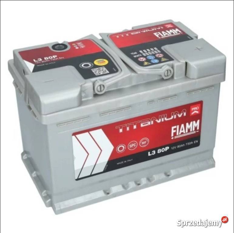 Akumulator FIAMM TITANIUM PRO 12V 80Ah 730A Białystok