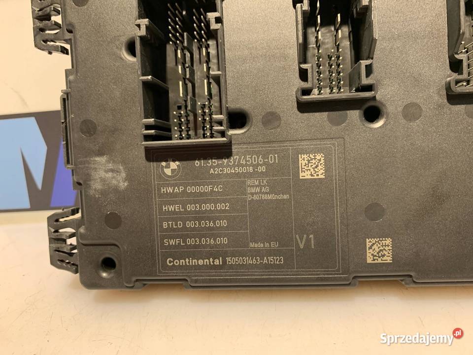 BMW F20 F30 F31 F32 F34 F36 MODUŁ STEROWNIK Części samochodowe