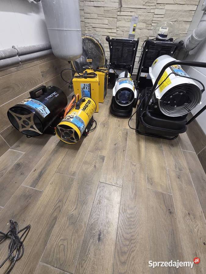 Nagrzewnica olejowa wynajem 50 KW i 20 KW Lidzbark