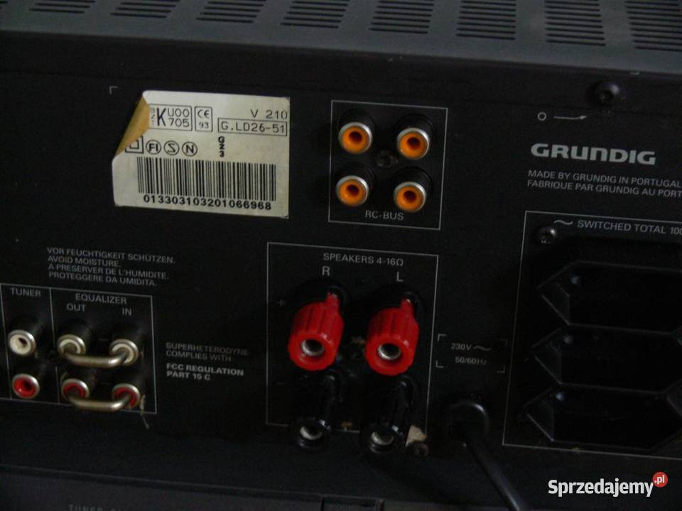 Wzmacniacz Grundig V210 mocny i sprawny WYSYŁKA Elektronika Jasło