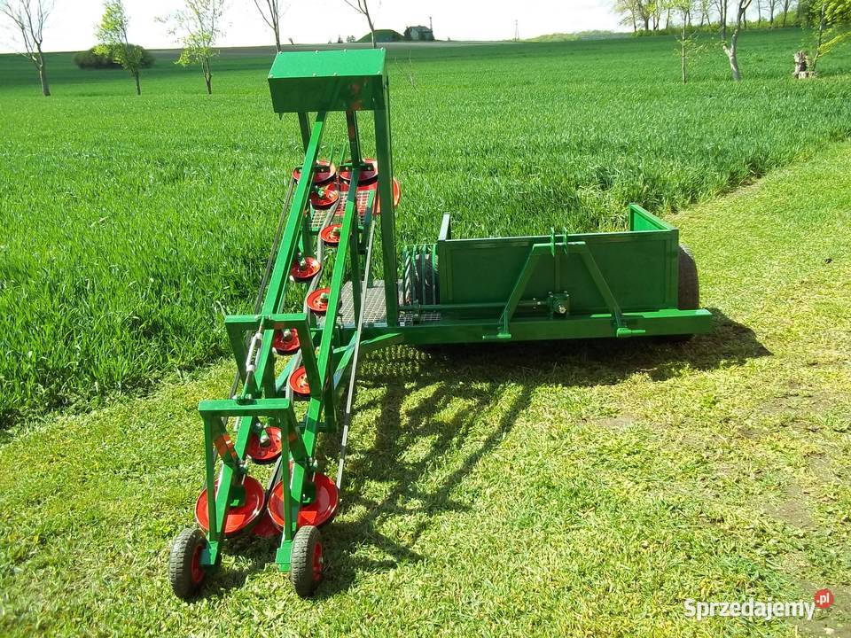 Kombajn do kopania czosnku kopaczka czosnek lubelskie