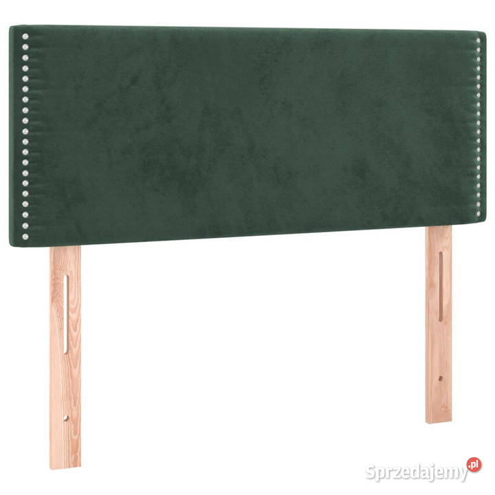 Zagłówek do łóżka z LED ciemnozielony 80x5x7888 Warszawa sprzedam