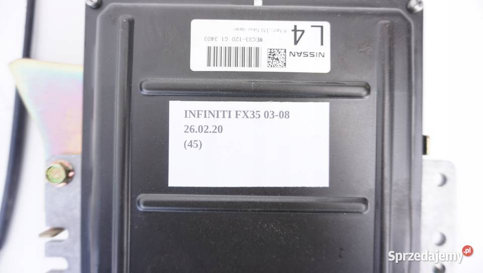 ZESTAW DO ODPALENIA INFINITI FX35 0308 Układ elektryczny Nowy Tomyśl