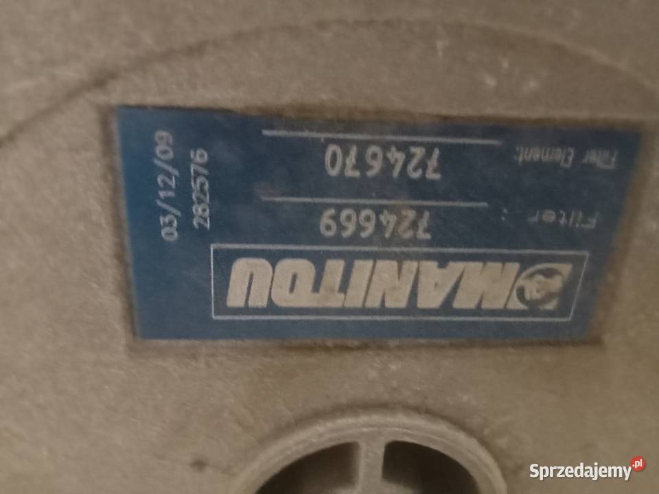 Complete hydraulic filter 724669 Pozostałe Rudno sprzedam