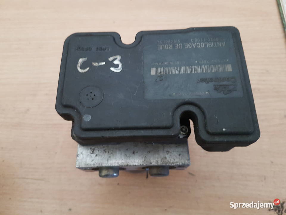 CITROEN C3 POMPA HAMULCOWA ABS 9651412080 Turek