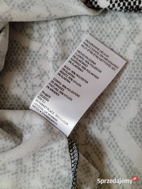 Sukienka Siatka Rockowa Seksi Sylwestrowa Midi Bydgoszcz