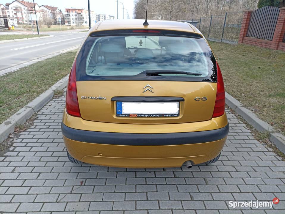Citroen C3 14 Benzyna 2004 Bez oznak korozji 265000km Świdnik
