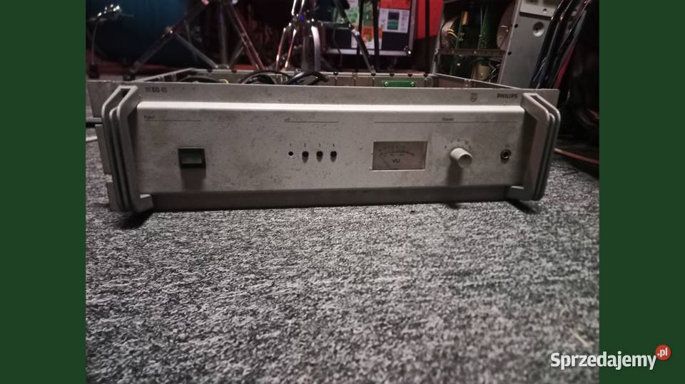 Końcówki mocy radiowęzłowe Philips SQ45 Made in lubelskie Puławy