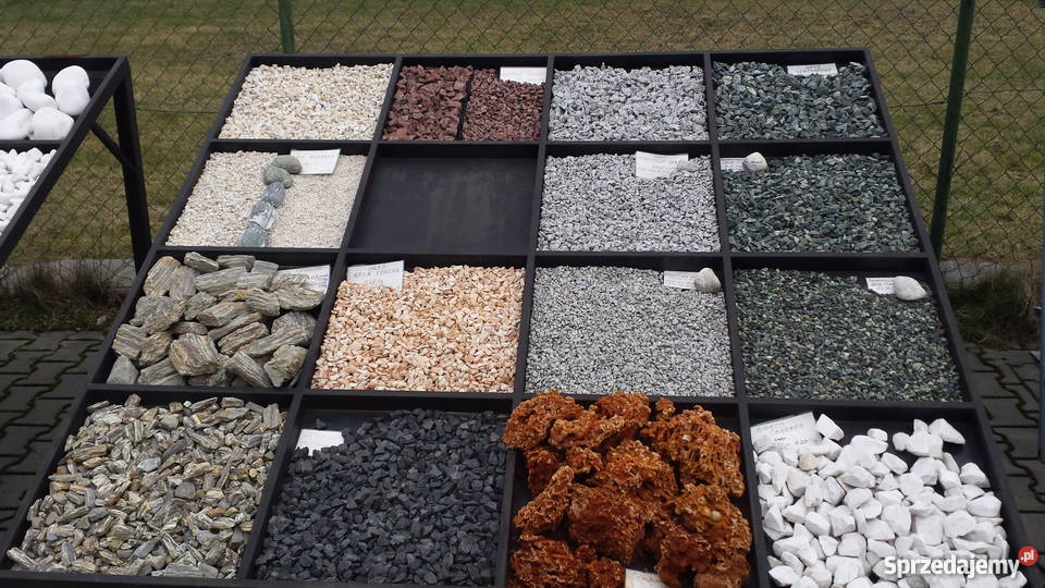 Grys granitowy szary podjazdy ścieżki opaski Sosnowiec sprzedam