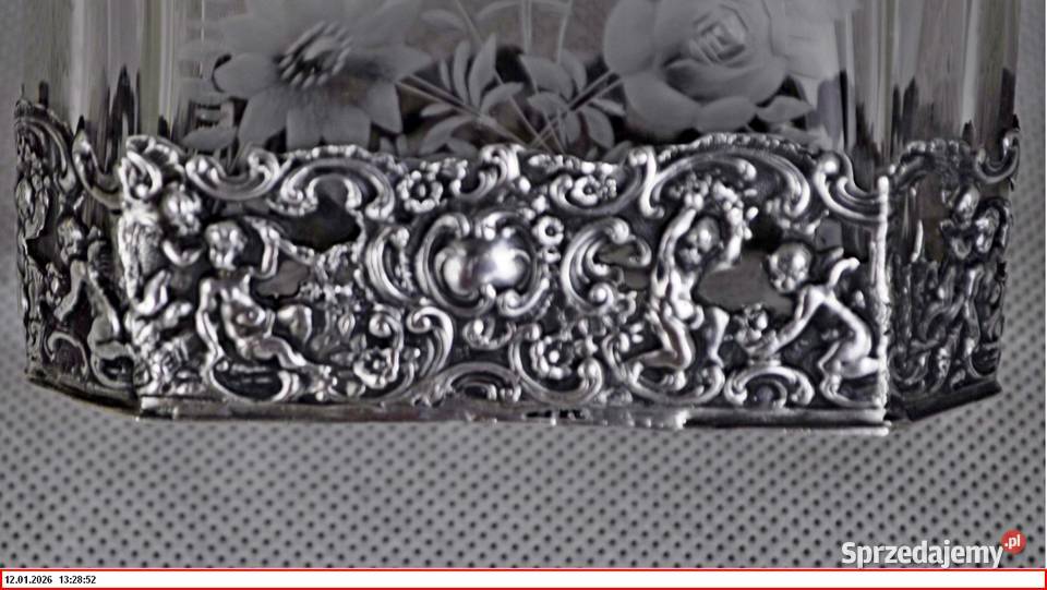 Karafka wykonana JD Schleissner Shne z Hanau ok dolnośląskie Zgorzelec