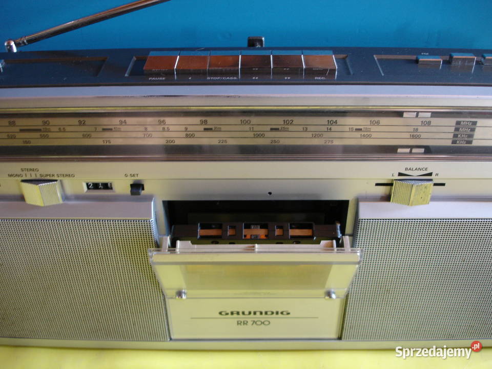 Radiomagnetofon GRUNDIG RR700 Elektronika Zielona Góra