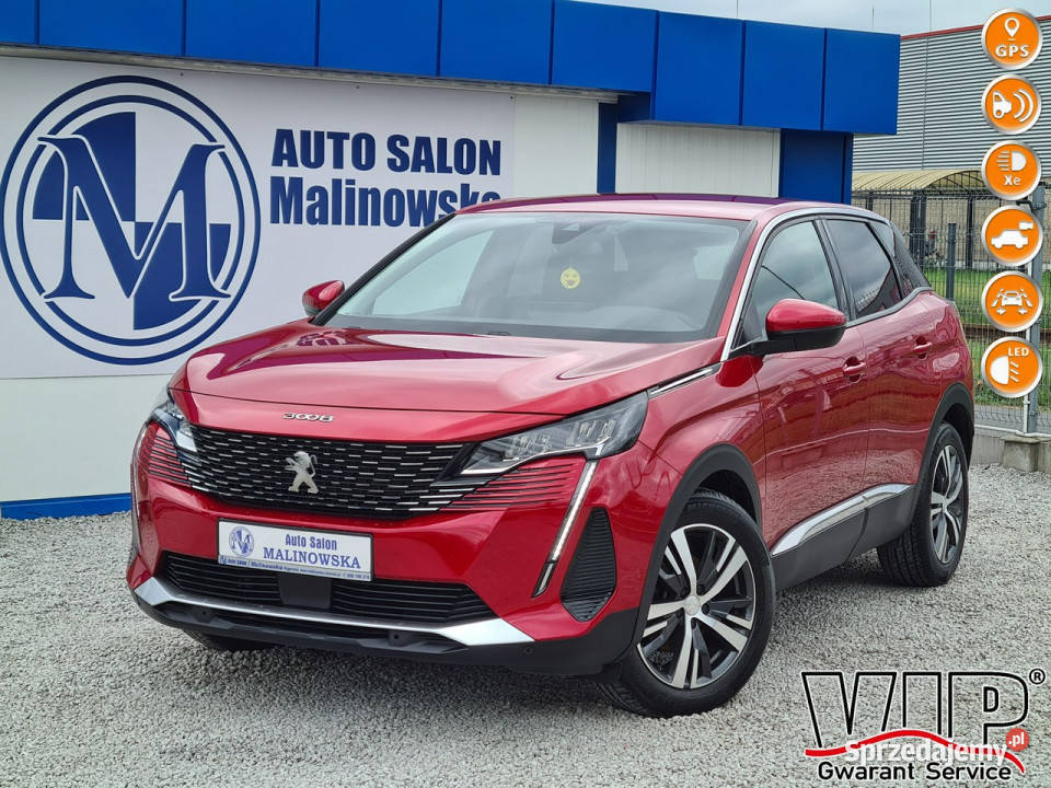 Peugeot 3008 34 Navi 2xPDC Kamera Full Led SUV wielkopolskie Wągrowiec