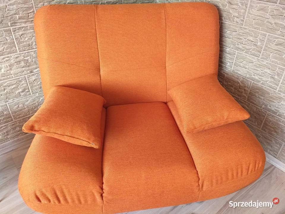 Sofa pomarańczowa mazowieckie Maków Mazowiecki