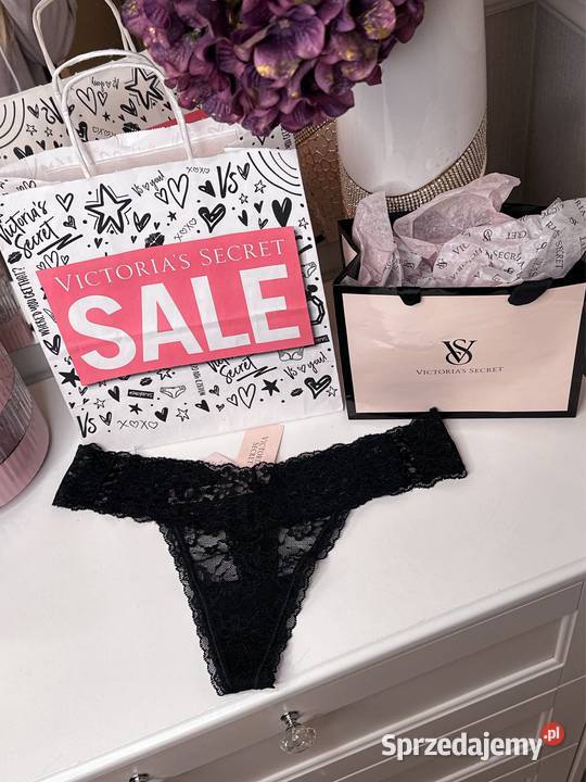 Majtki M 38 Victorias Secret stringi koronkowe sprzedam