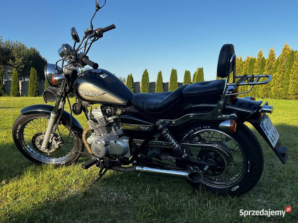 Motocykl cruiser Honda Rebel CA 125 3 Kategoria cruiser Dziecinów