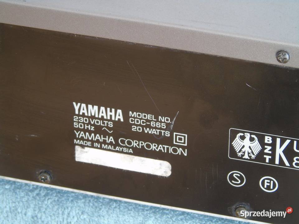 Odtwarzacz płyt Yamaha CDC665 tytan zmieniarka Jasło