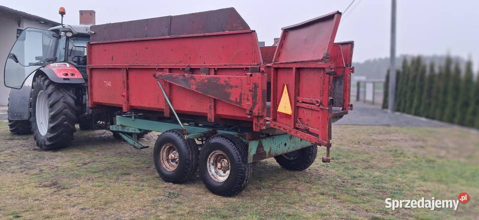 Przyczepa wywrotka tandem skorupa nieuszkodzony