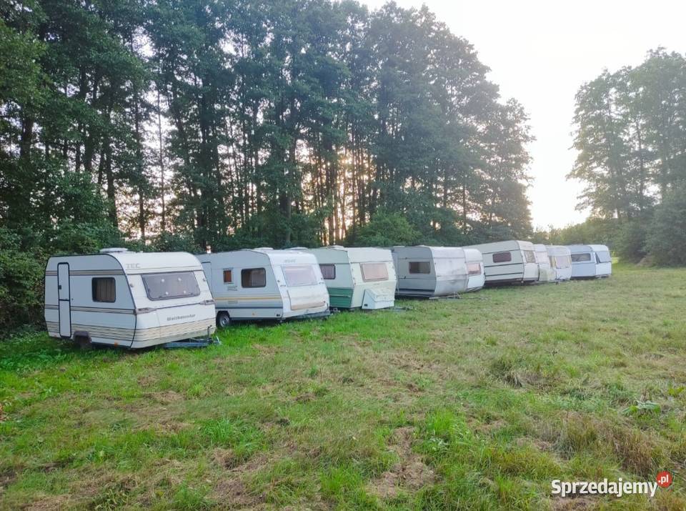 Przyczepa kampingowa stacjonarna Kempingowe Międzyrzec Podlaski