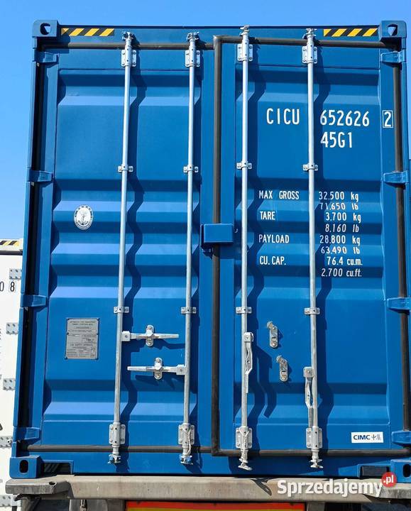 Kontener morski 12 metrowy40 HC