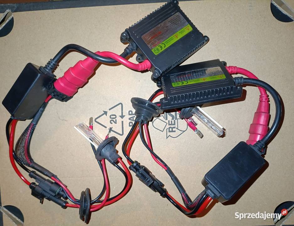 Kompletny zestaw Xenon przetwornica z żarnikiem osobowe Mińsk Mazowiecki sprzedam