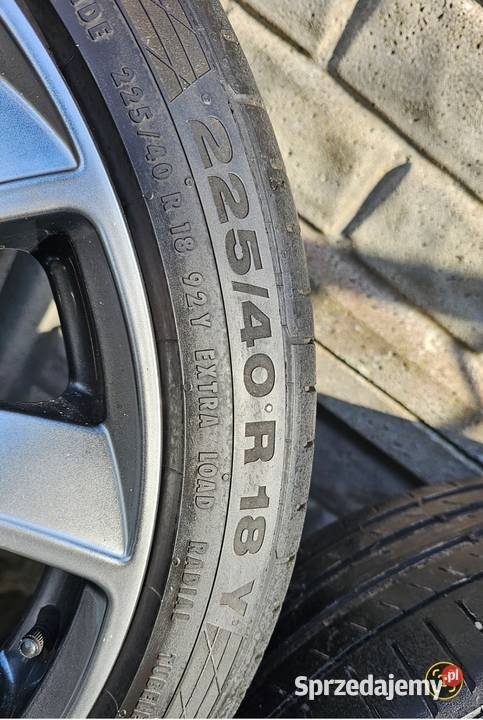 Alufelgi 18 Volkswagen Audi 5x112 225x40x18 Dębno