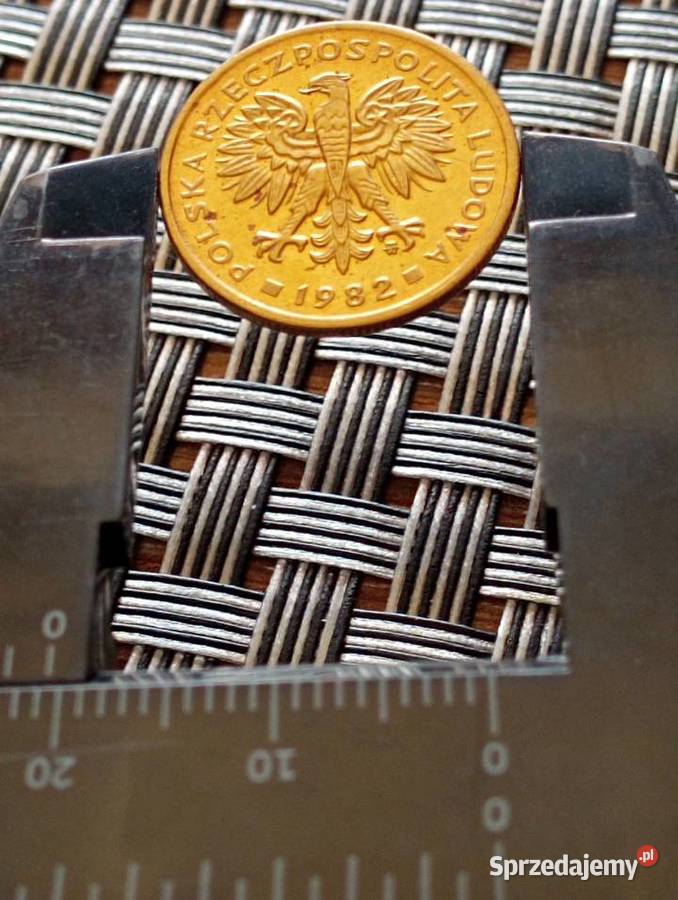 sprzedam monete 2 zl 1982 mosiadz Chełm